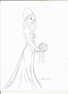 Baker's Log: Bride drawing