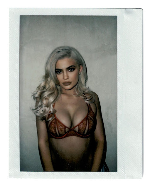 Kylie Jenner wears lingerie on Instagram to unveil online store launch date