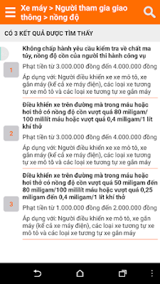 Phần mềm tra cứu xử phạt vi phạm giao thông trên điện thoại tra cứu vi phạm 12