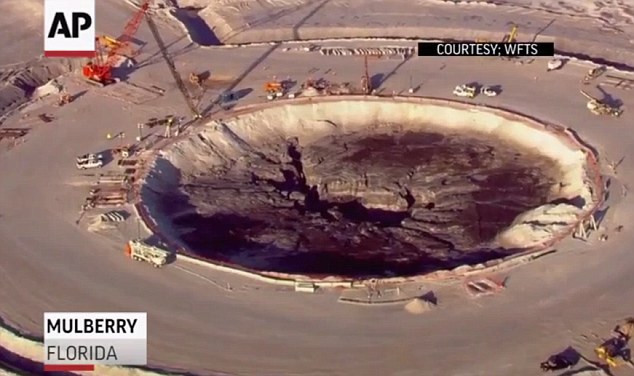 Massive sinkhole that swallowed 215 million gallons of radioactive water  3CF1385D00000578-4202162-image-m-18_1486517946111