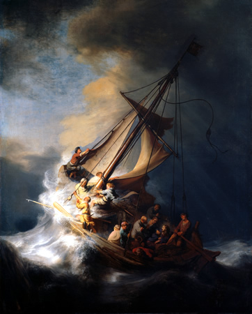 Tormenta en el mar de Galilea – Rembrandt Tormenta en el mar de Galilea – Rembrandt