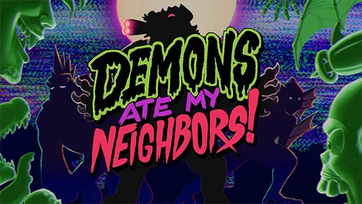 Demons ate my neighbours: Twin-stick shooter para recordar un clásico de los 16 bit