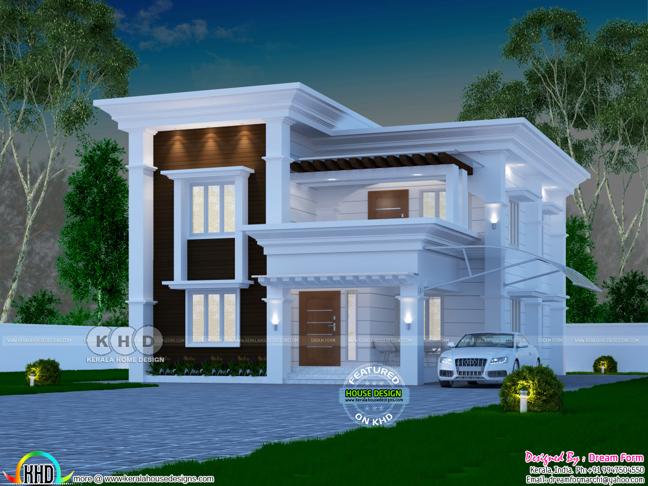 4 Bedroom 2060 Sq Ft Arabian Style Home Design Kerala Home