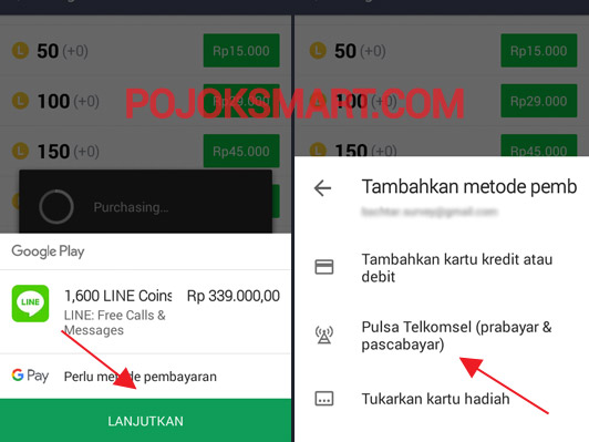 Cara Beli Koin LINE Dengan Pulsa Cara Beli Koin LINE Dengan Pulsa
