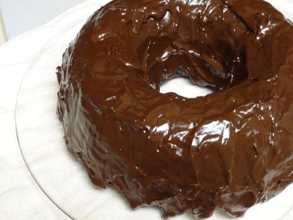The Chatty Mom Dark Chocolate Kahlua Mocha Cake (a.k.a Blackout Cake)