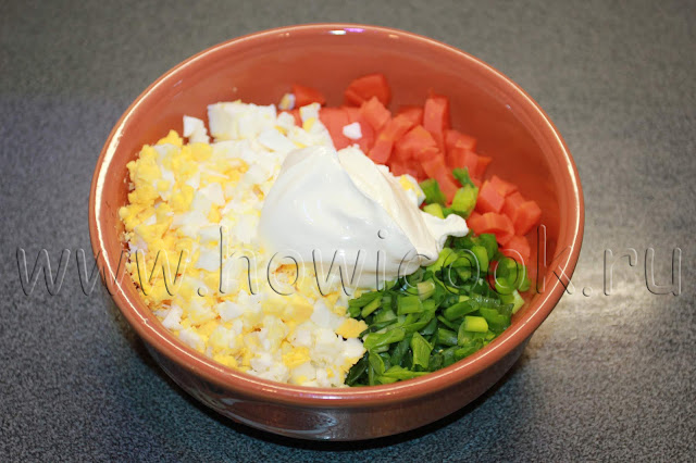 рецепт салата с морковью и зеленым луком с пошаговыми фото