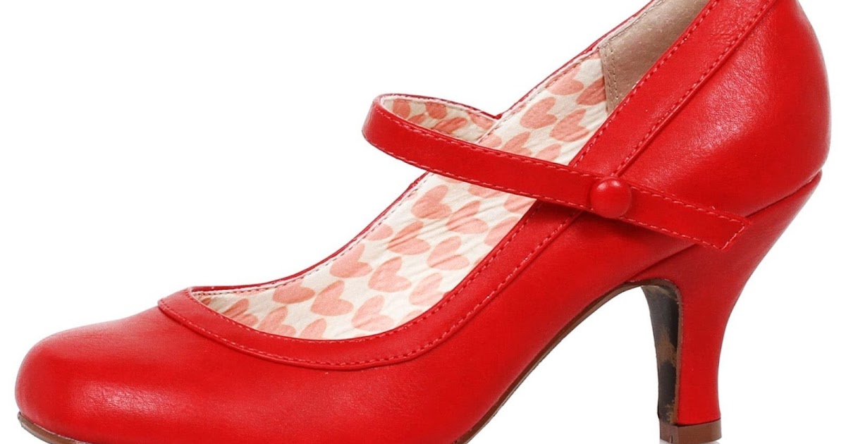 Red Mary Jane Heels