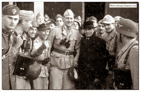 Mussolini Skorzeny September 1943 Rare WW2 Image