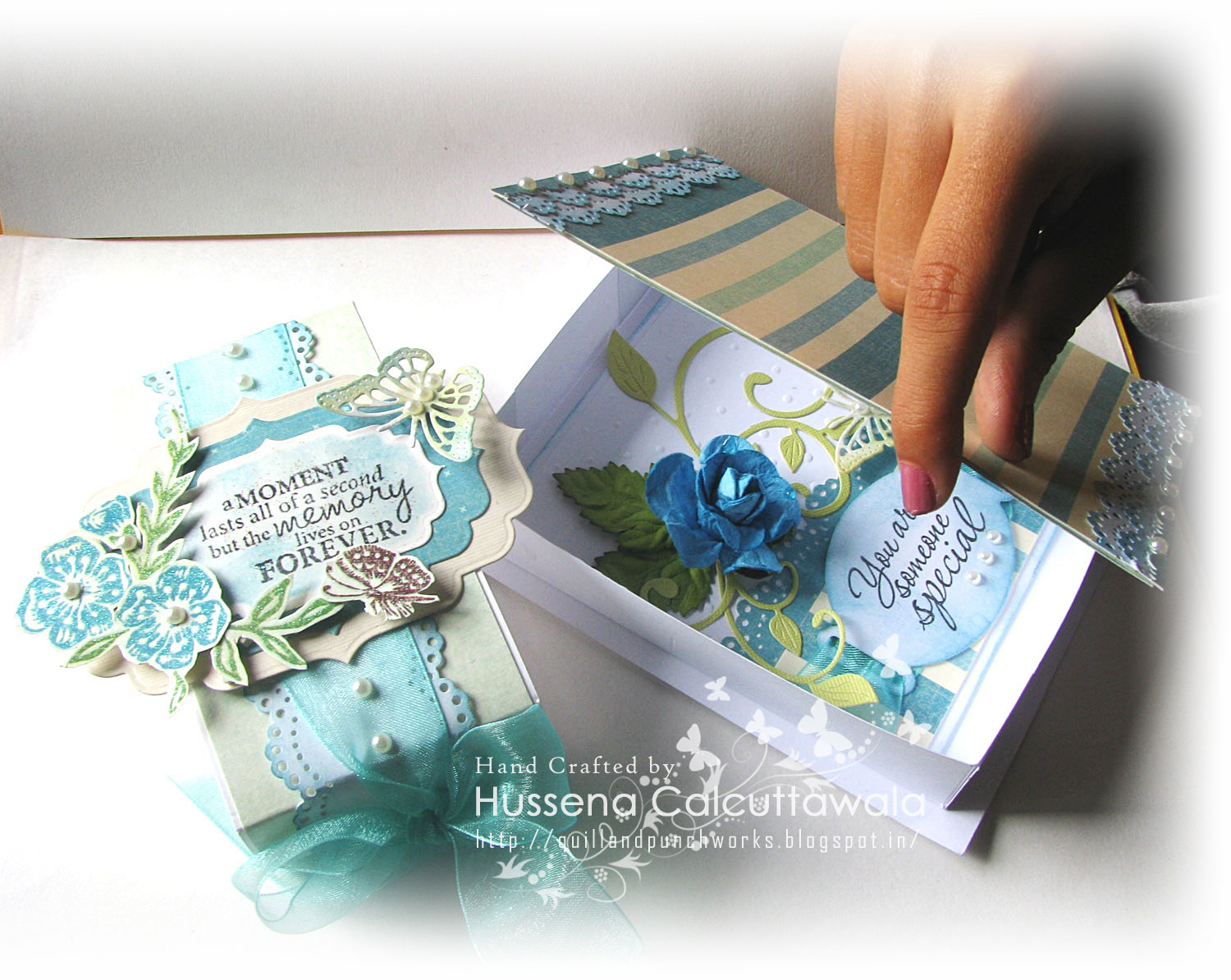 Crafters Corner : Card & Box Set and a Tutorial