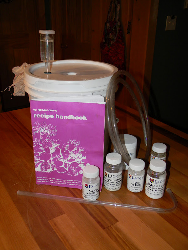 Bees, Birds, Berries, and Blooms! Wine making 101...