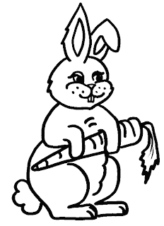 bunny coloring pages, kids coloring pages