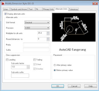 Cara memunculkan dual dimensi dalam AutoCAD. AutoCAD Tangerang