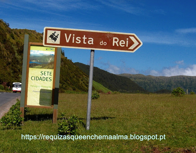 Lagoa Sete Cidades Vista do Rei