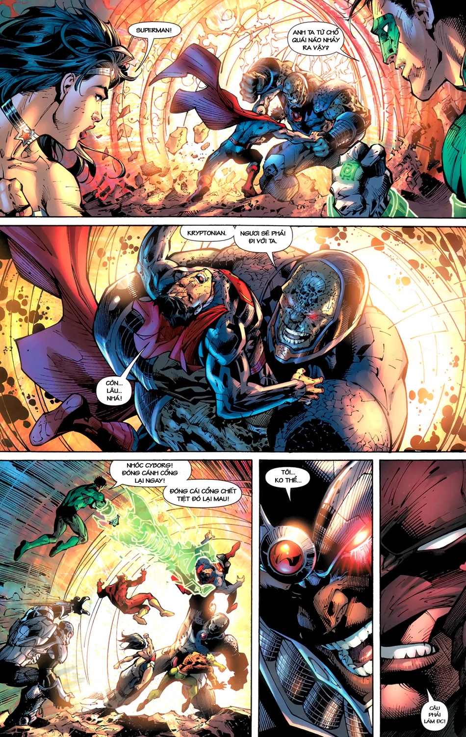 Justice League chap 6 trang 17
