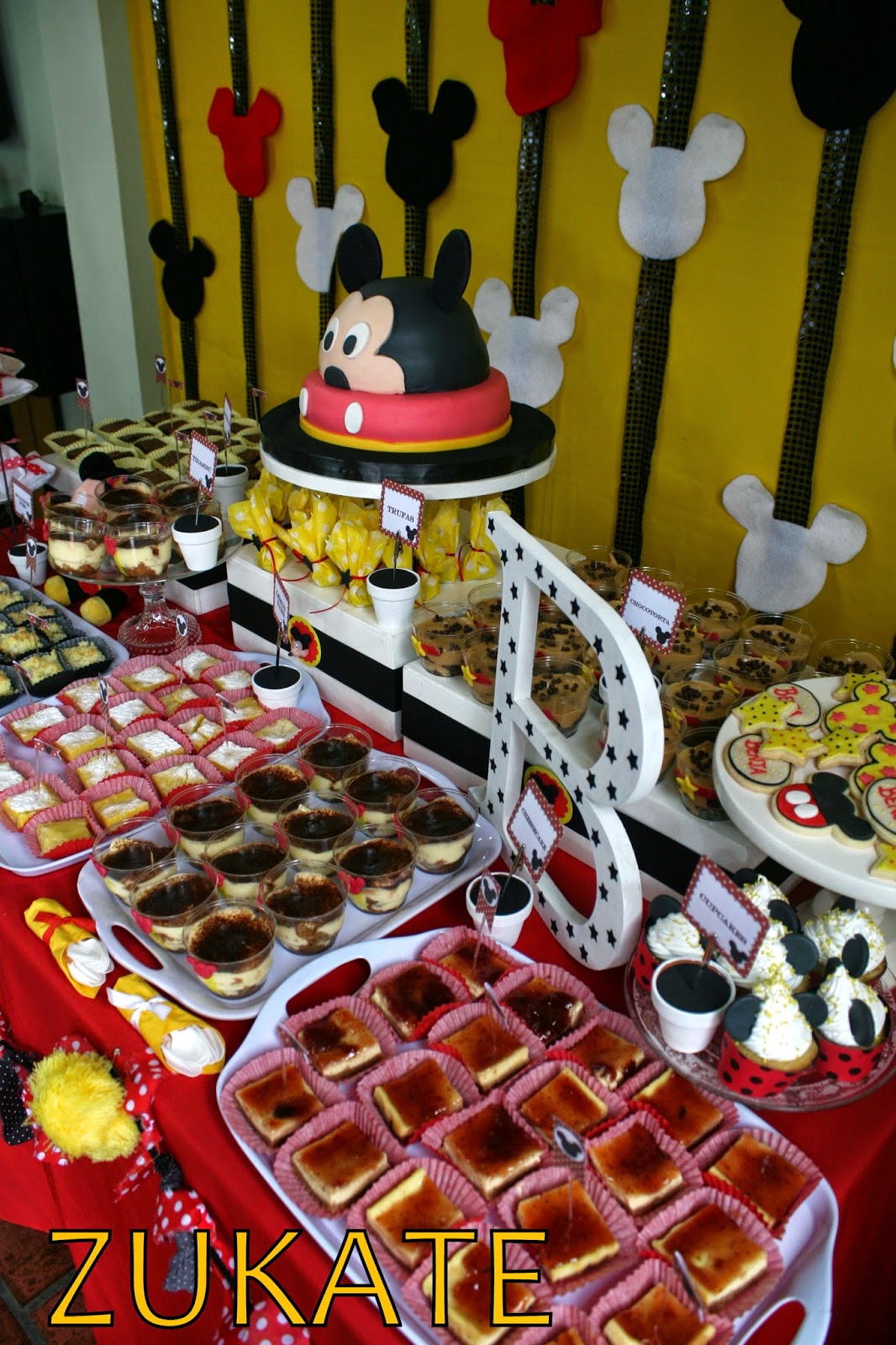 FIESTA DE MICKEY MOUSE PARA BENJAMÍN | ZUKATE