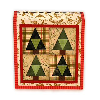Needles 'n' Knowledge: Christmas 3D Quilt Stand With Quilt Minis