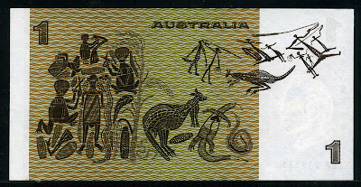 Australian bank notes currency dollar bill coin