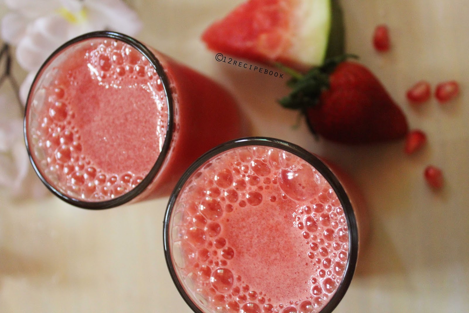 Red Fruit Cooler Recipe Book