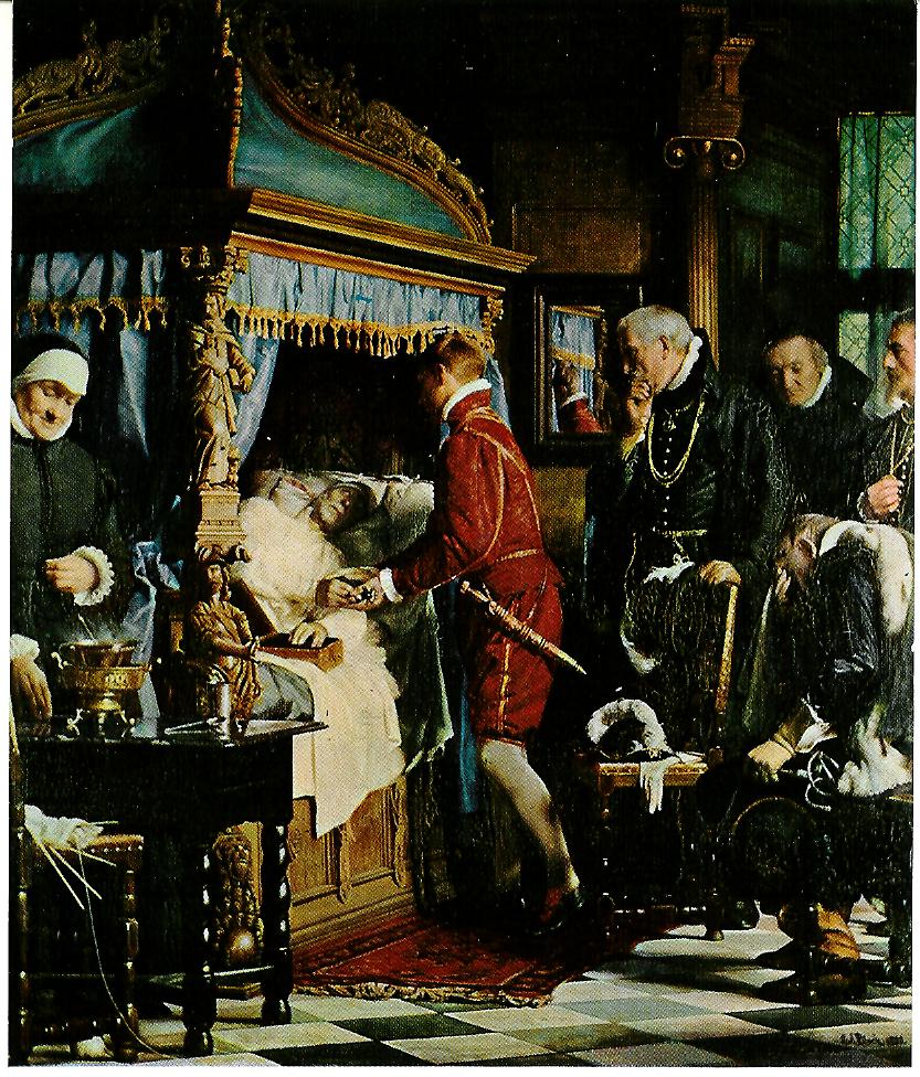 A Surprise Inside A Carl Bloch Painting