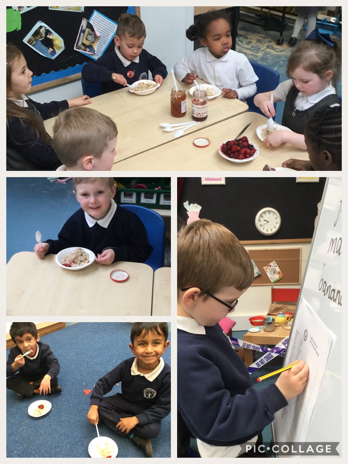 Broadford EYFS This porridge is just right!