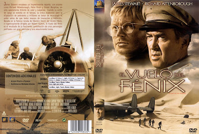 Carátula - El vuelo del Fénix - James Stewart Carátula - El vuelo del Fénix - James Stewart