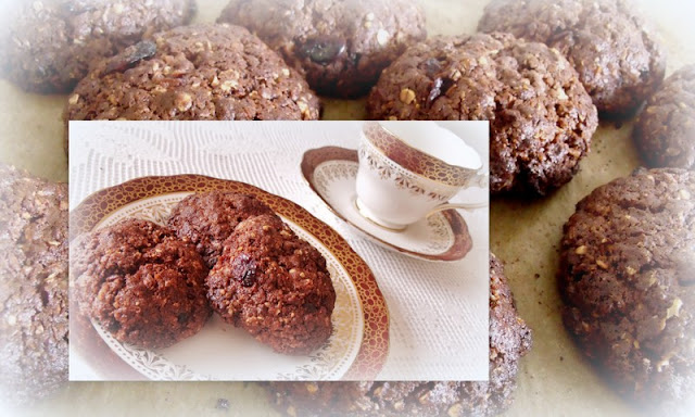 cookies, chocolate, oats, biscuits, easy recipe,