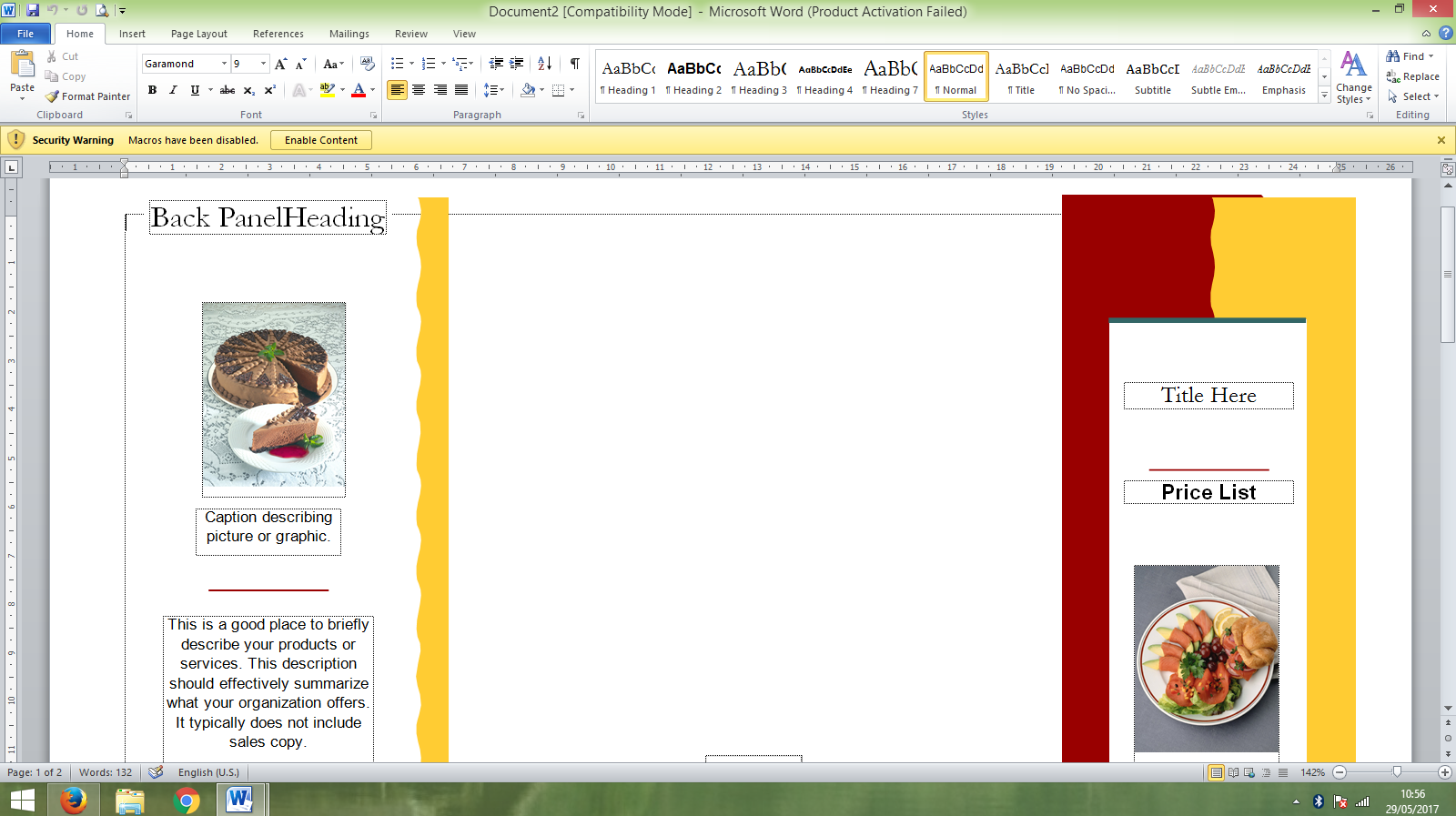 CARA MEMBUAT BROSUR DI MS.WORD