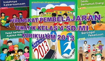 Daftar Tema Kelas IV SD/MI Kurikulum 2013 (Lampiran Ia Permendikbud 57/
