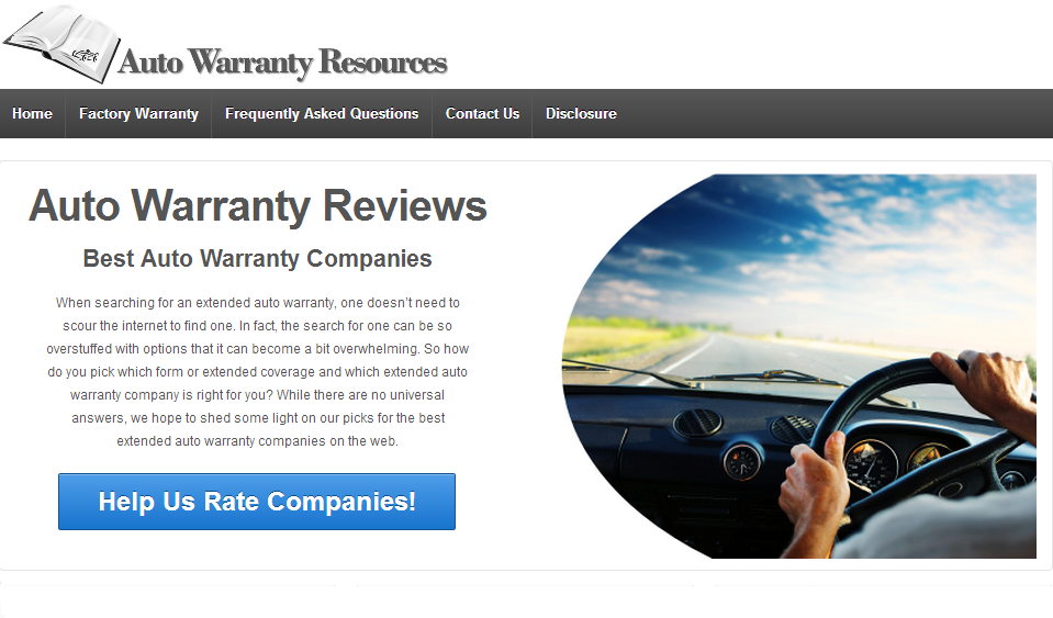 Extended Auto Warranty Information