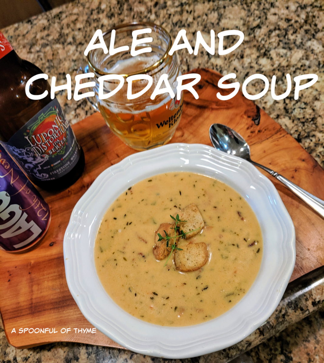 Ale and Cheddar Soup