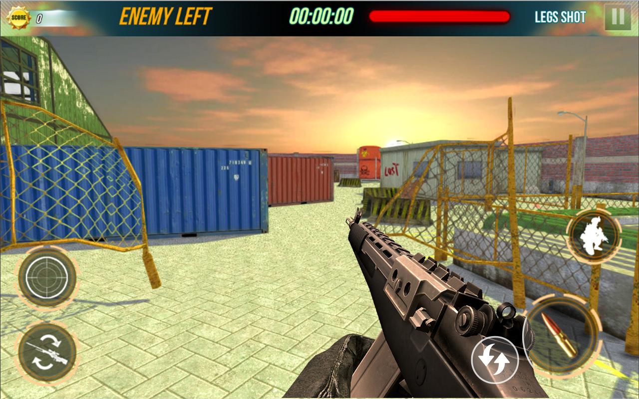 Frontline Combat Sniper Strike Modern FPS hunter MOD APK terbaru