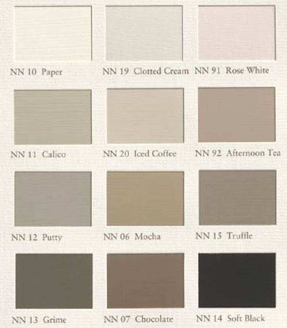 Paint color swatches Piet Boon
