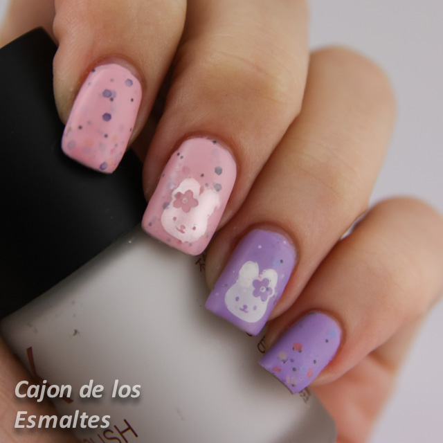 paso a paso decoración de conejo de pascuas