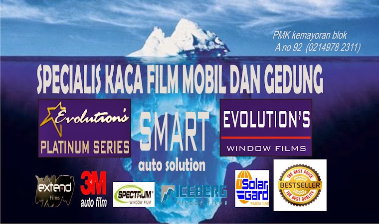  Kaca film mobil dan gedung EVOLUTION'S(SMART AUTO SOLUTION)