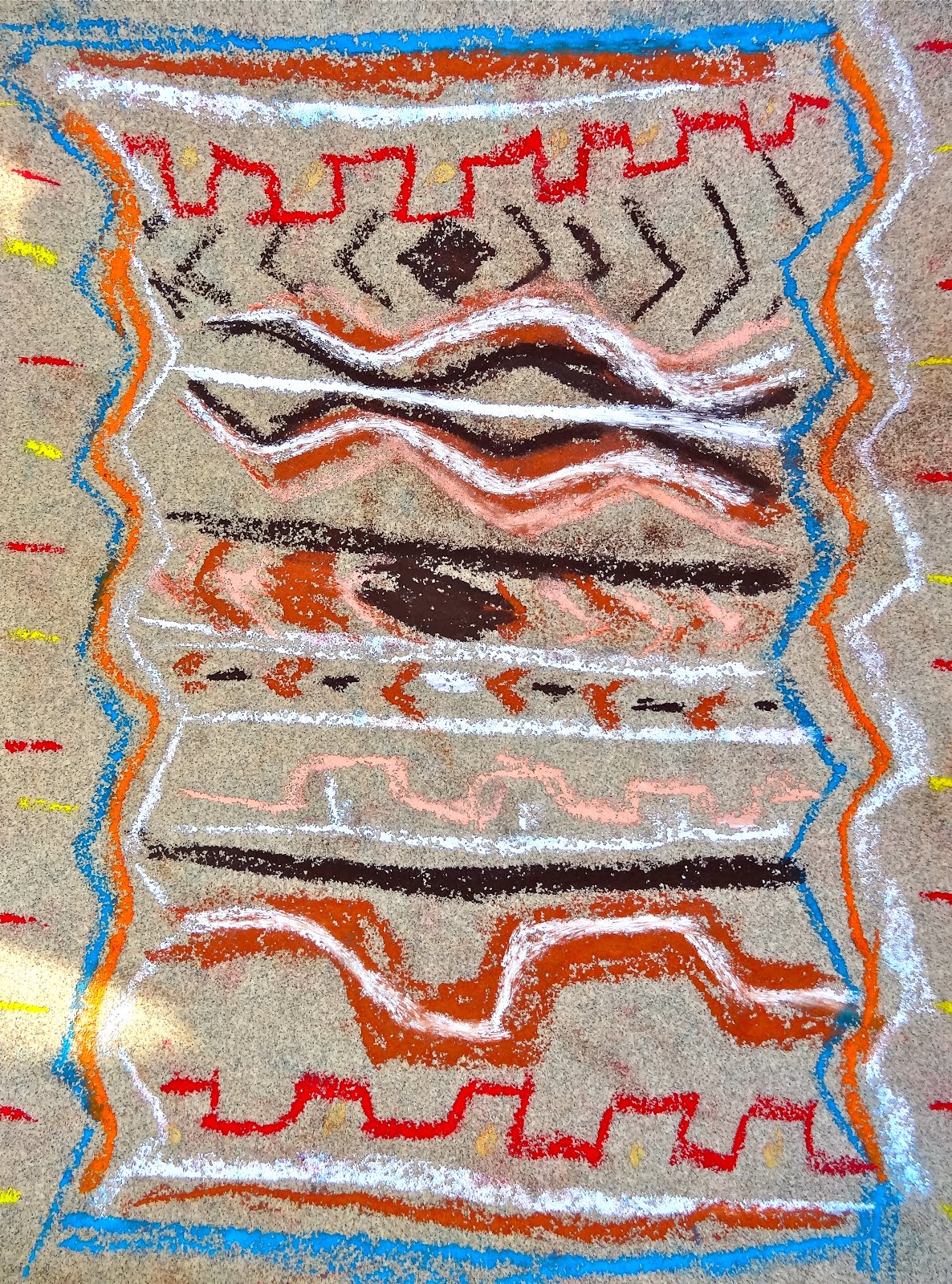 RL Arts Navajo Sand Painting