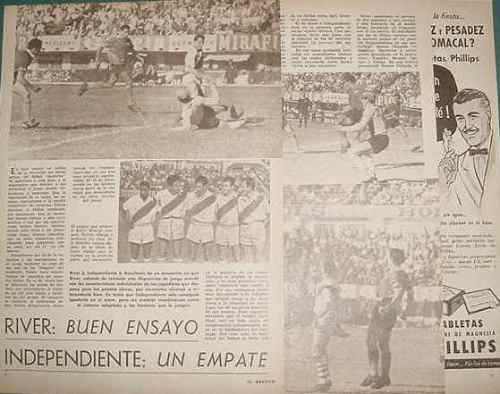 HISTORIA DE INDEPENDIENTE CAMPEONATO PRIMERA DIVISIÓN 1961 SEXTO