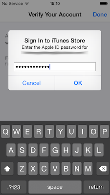 sign in new apple id