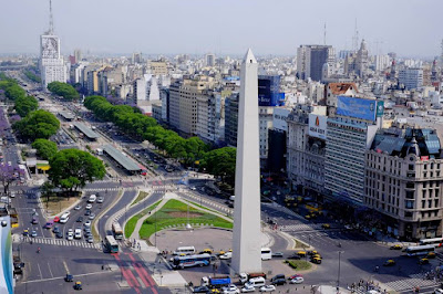 Obelisco no centro de Buenos Aires foto do Guia Pablo Blacher