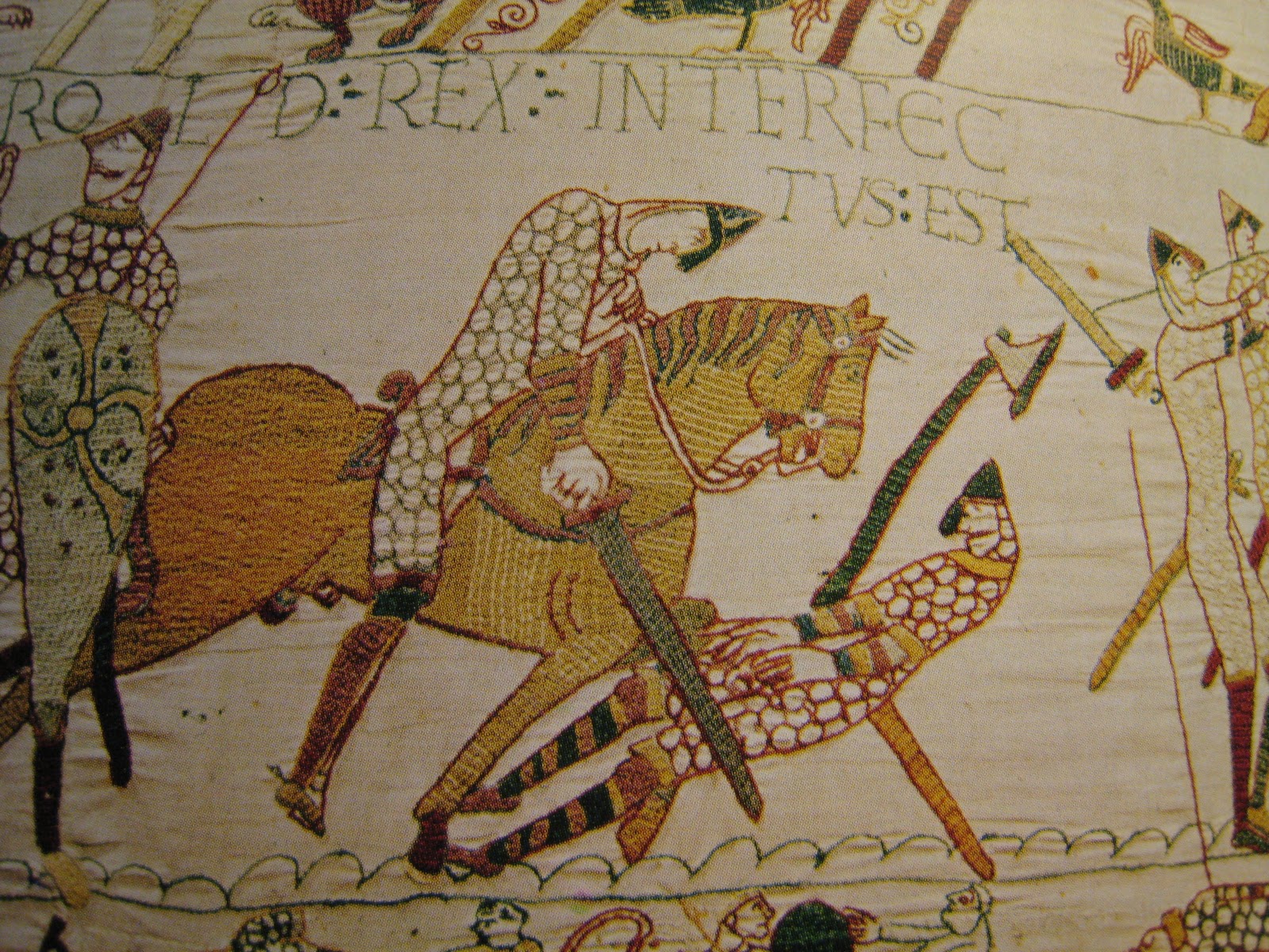 lacethread The Bayeux tapestry