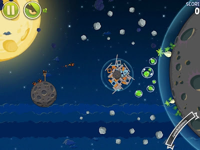Angry Birds Space Screenshots