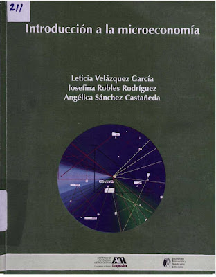 Introducción a la microeconomía de Leticia Velásquez, Josefina Robles y Angélica Sánchez ejercicios de microeconomía