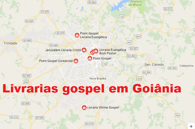 → Livraria Gospel Goiania - Todos os Endereços