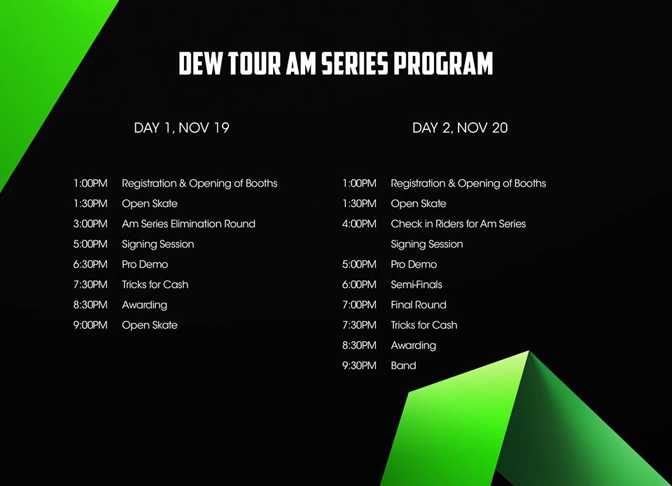 The Intersections & Beyond Mountain Dew holds Dew Tour AM series to
