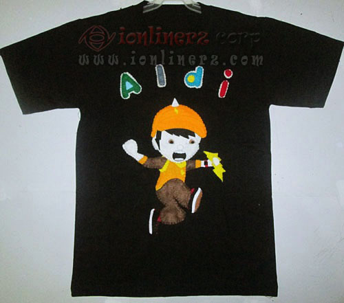 Kaos / Baju Flanel Anak Karakter Kartun Boboiboy Kaos / Baju Flanel Anak Karakter Kartun Boboiboy