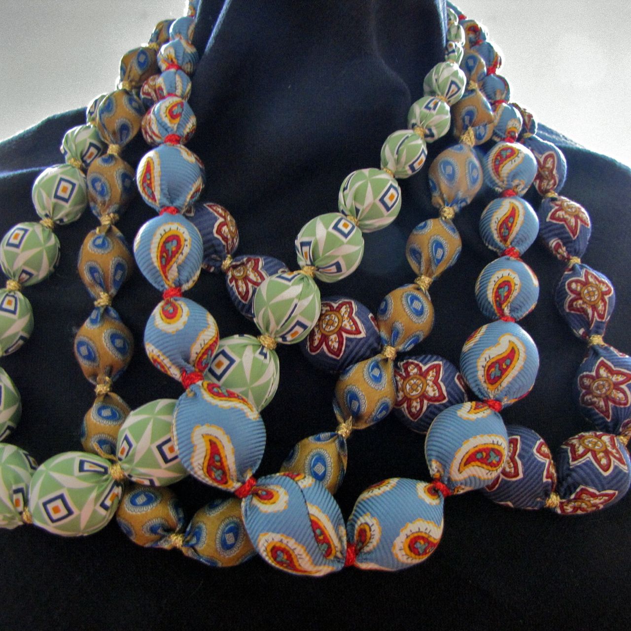 Refashion Coop Perfect Gifts Upcycled Tie Necklaces!