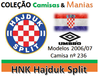 Camisa Hajduk Split