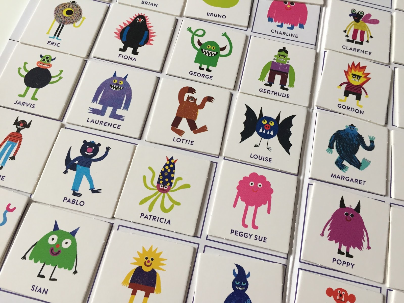 Picture bingo cards printable free