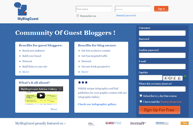 guest blogging, guest bloggers, blogger community
