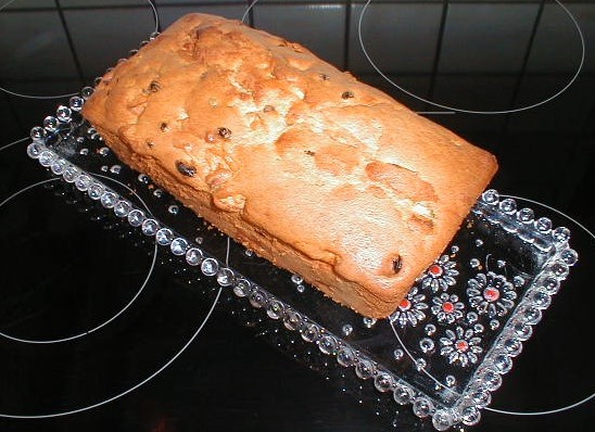 Marlis + Peters Küchenwelt: Apfel-Rosinen-Kuchen
