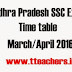 AP SSC Time Table 2017 Download AP 10th Exam Dates